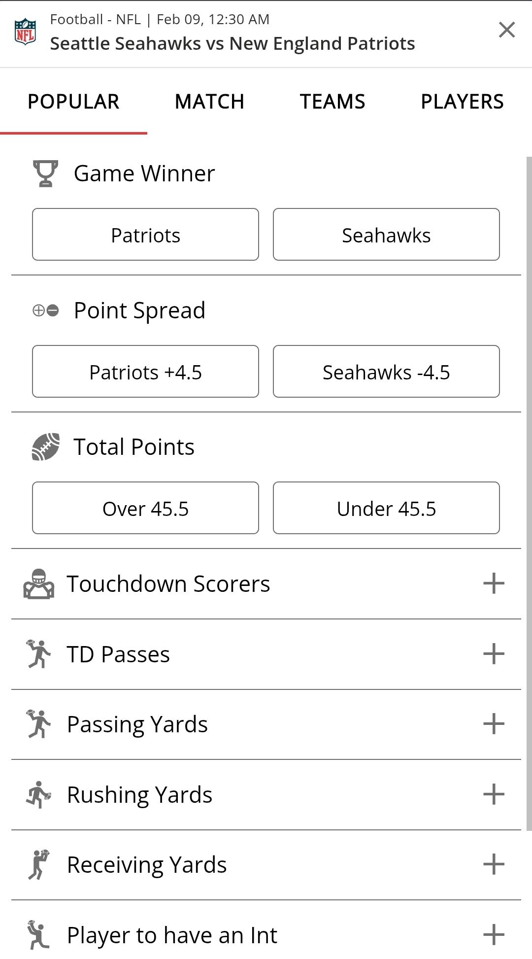 Prop Shop and Odds Boosters