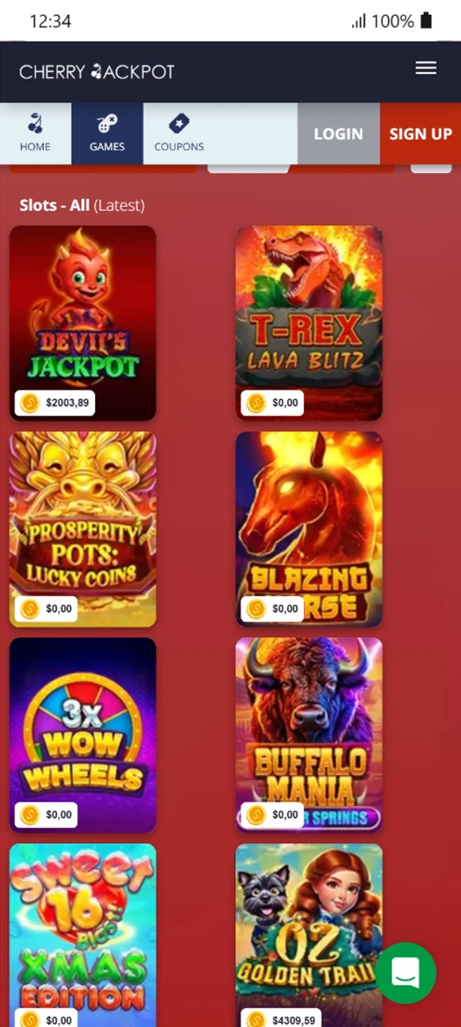 Cherry Jackpot Slots Collection