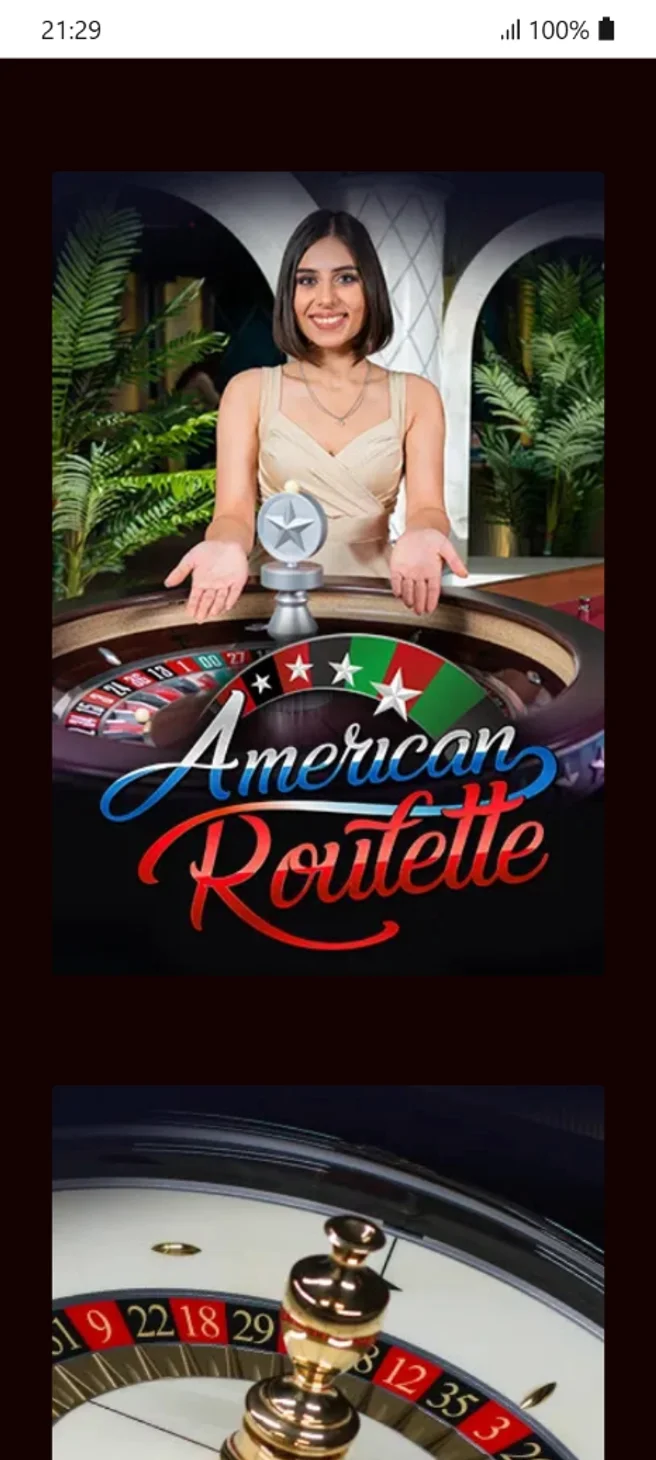 Lucky Creek Live Dealer tables