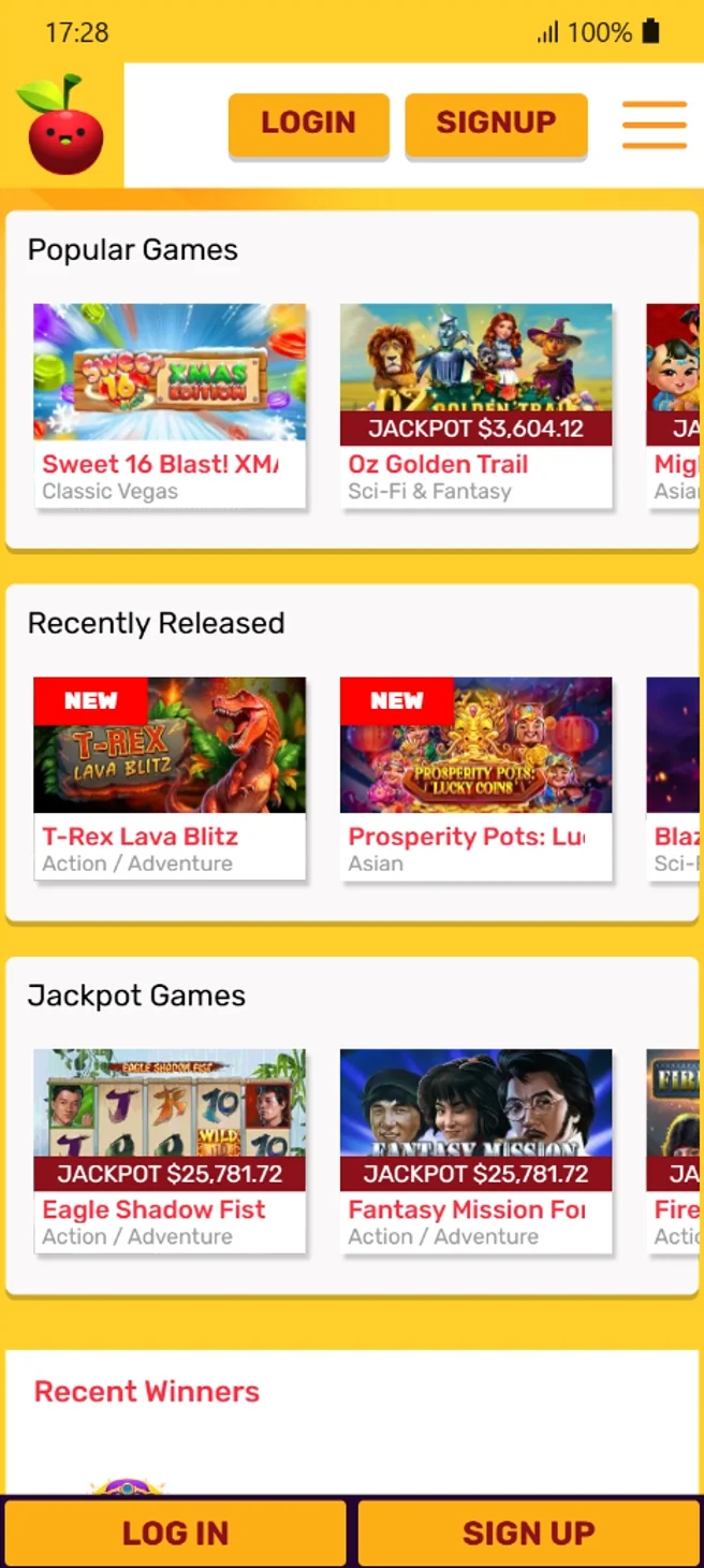 Slot Madness Progressive Jackpots