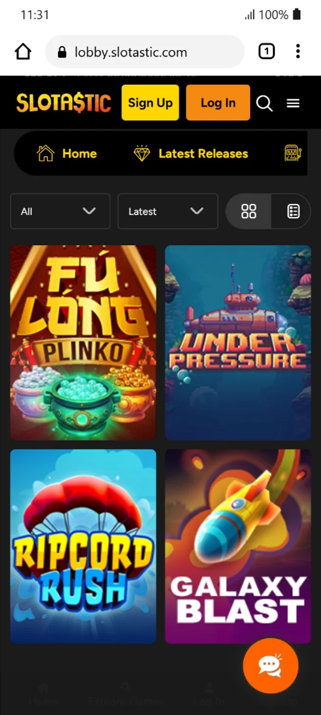 Slotastic Crash Games