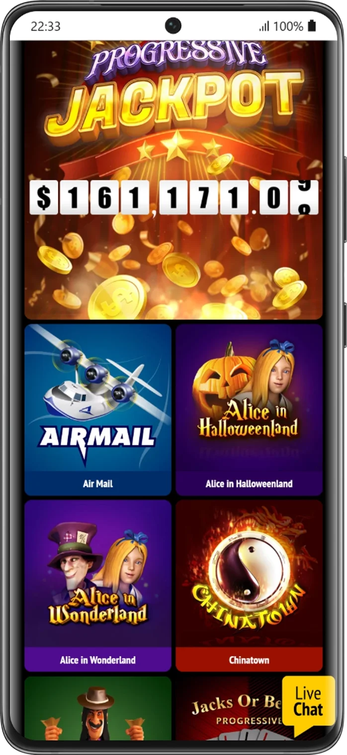 Slotland Progressive Jackpots