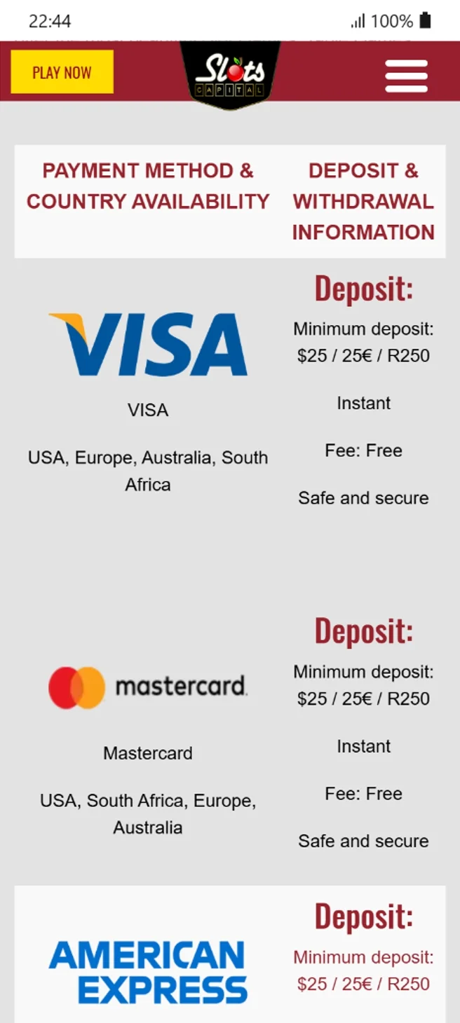 Secure Banking Options