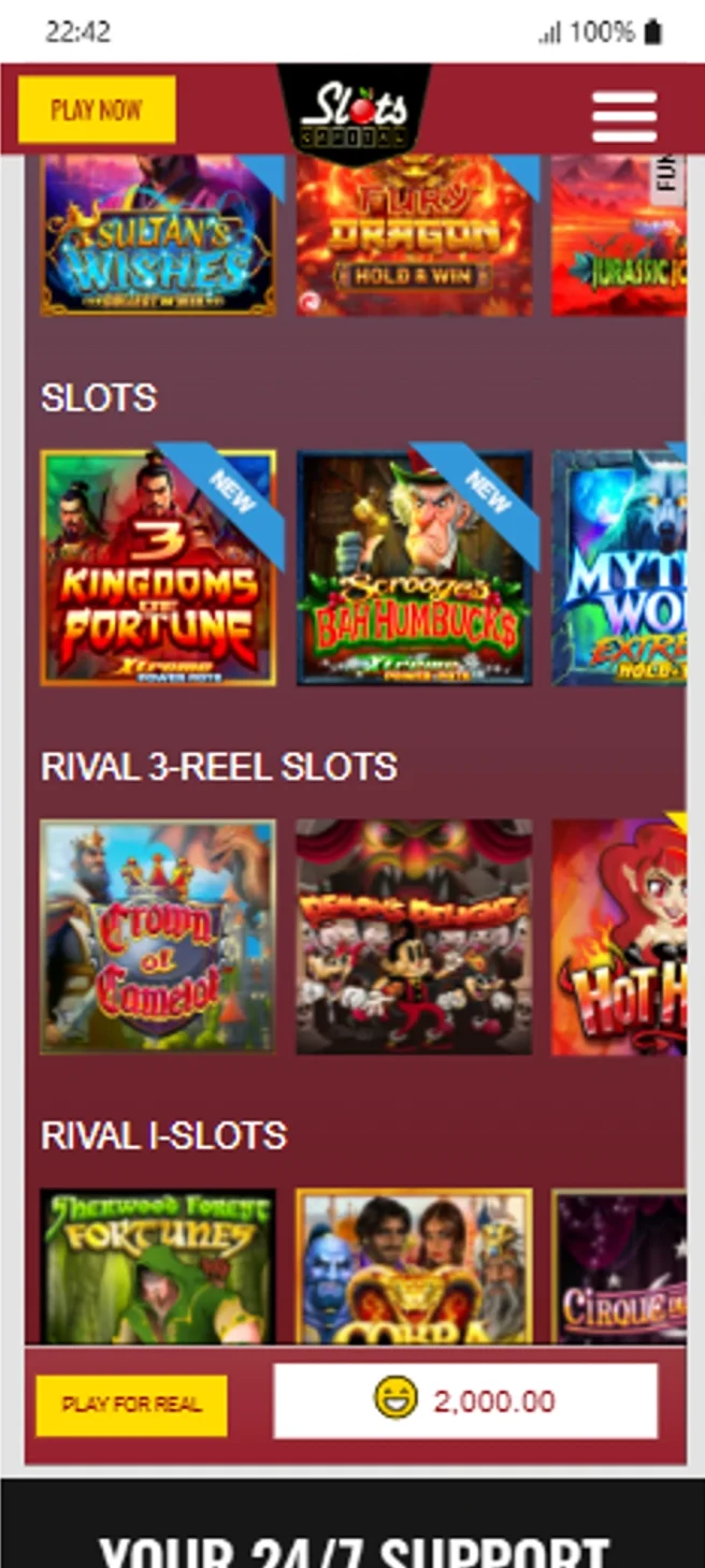 Slots Capital Slots featuring Rival Games