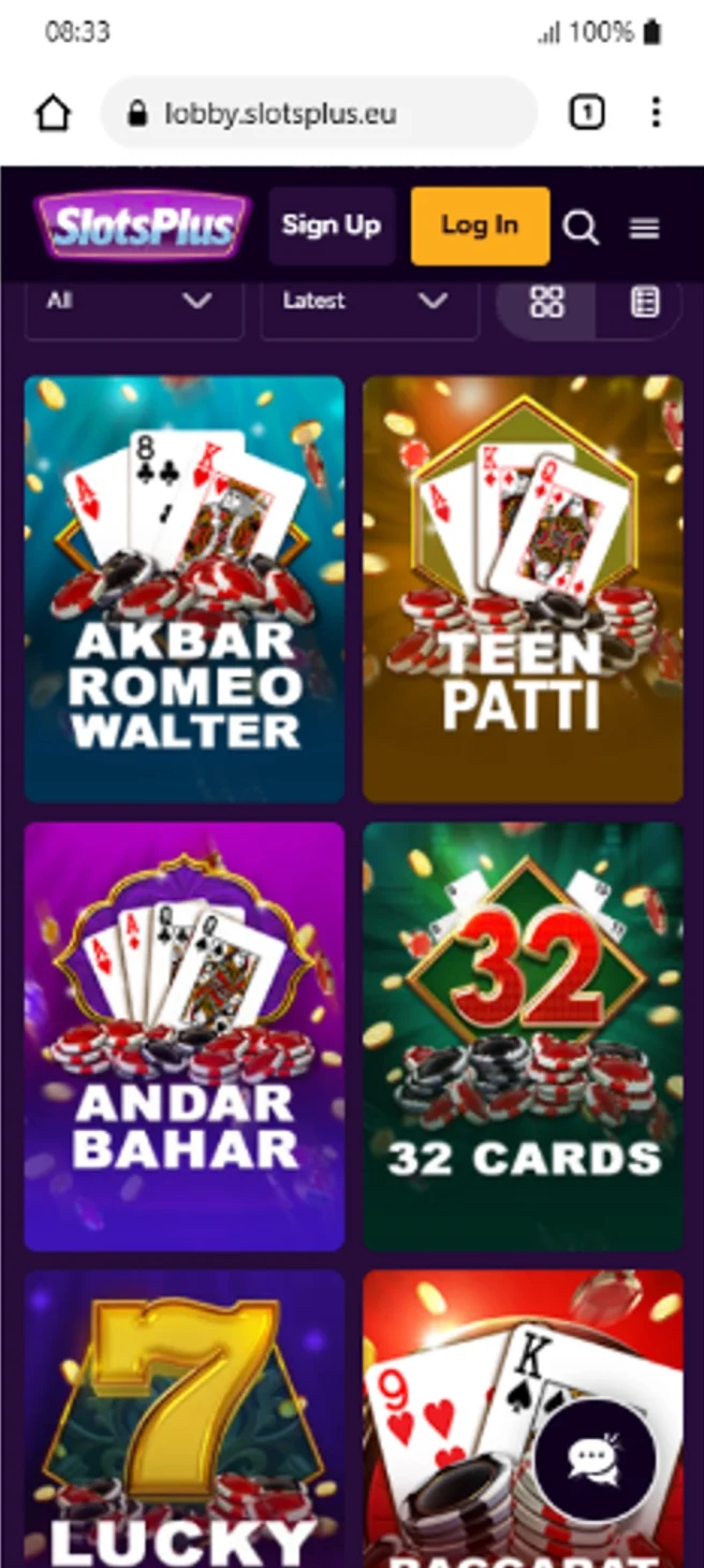 Slots Plus Table Games