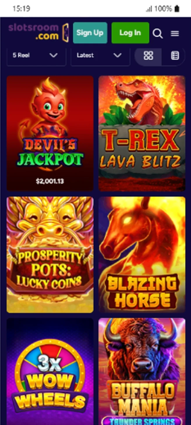 SlotsRoom RTG Slots Collection