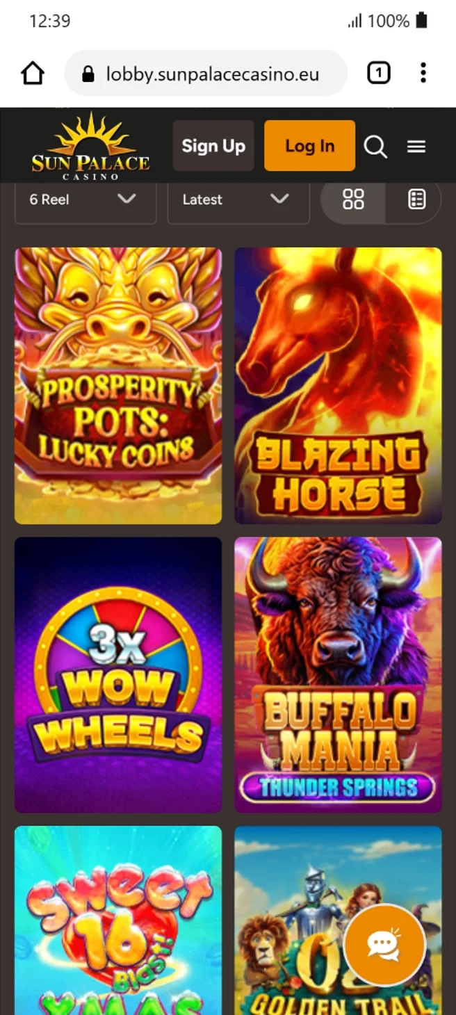 Sun Palace Casino Slots